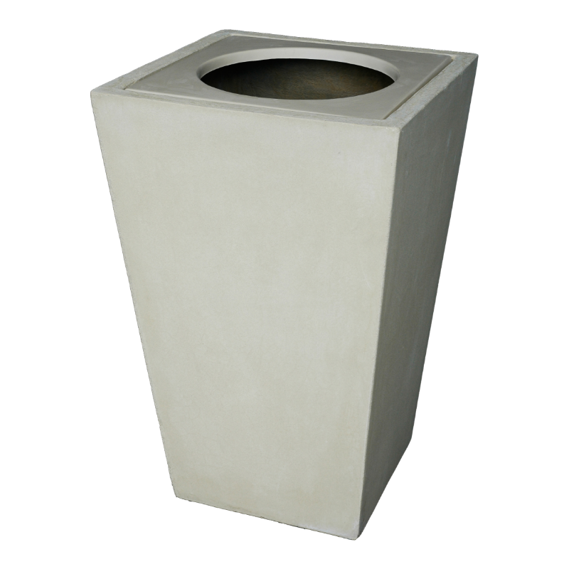 Square Vase 450 Bin